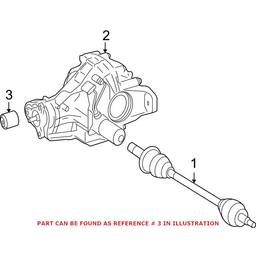 Mercedes Differential Bushing - Rear 1663330400